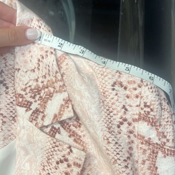 Significant Other Reflection Blazer in Dress in Snake - 4 ($200) - Picture 9 of 9